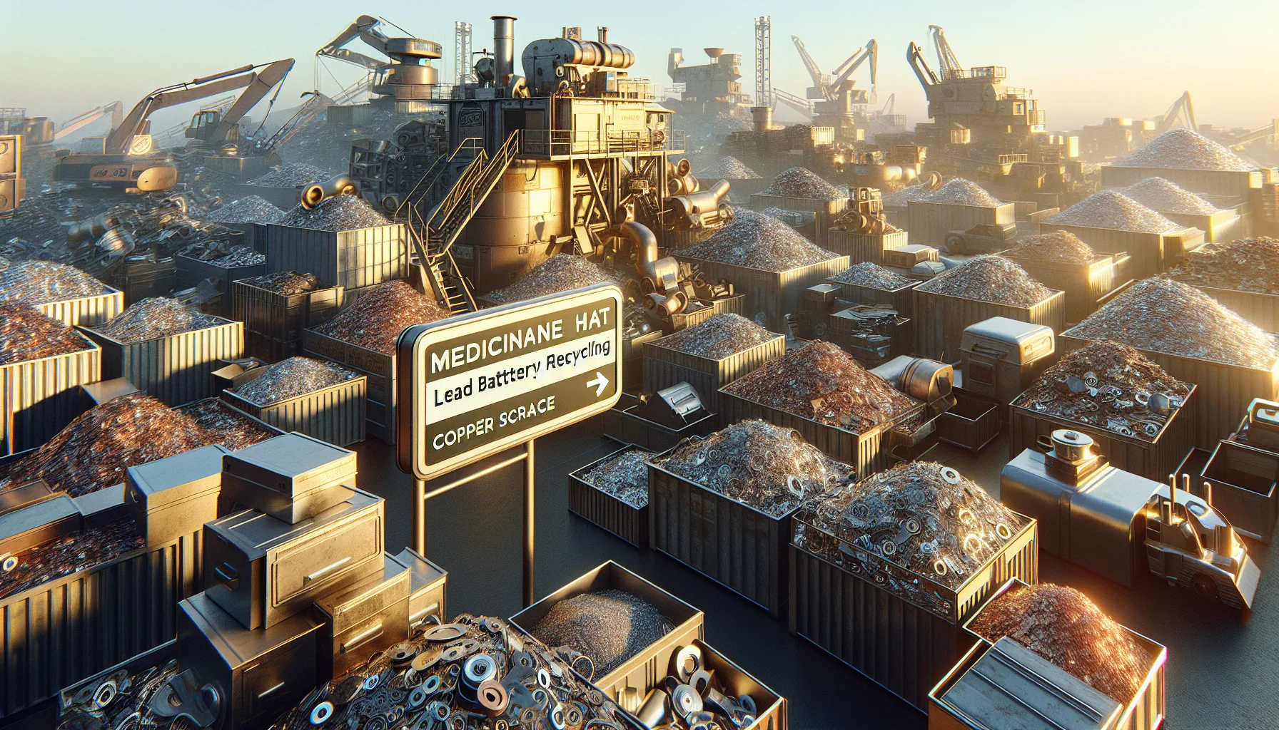 Medicine Hat Lead Battery Recycling: Copper Scrap Price