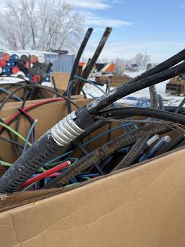 Efficient Scrap Metal Recycling: Cables and Wires Collection